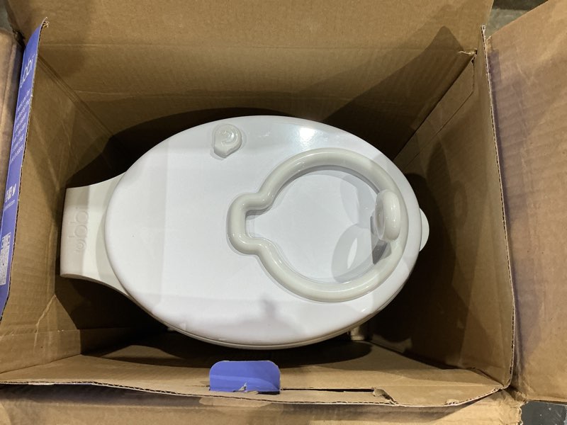 Condition photo showing Good Condition for ubbi steel diaper pail, odor locking, no special bag required, award-winning, registry must-have, white