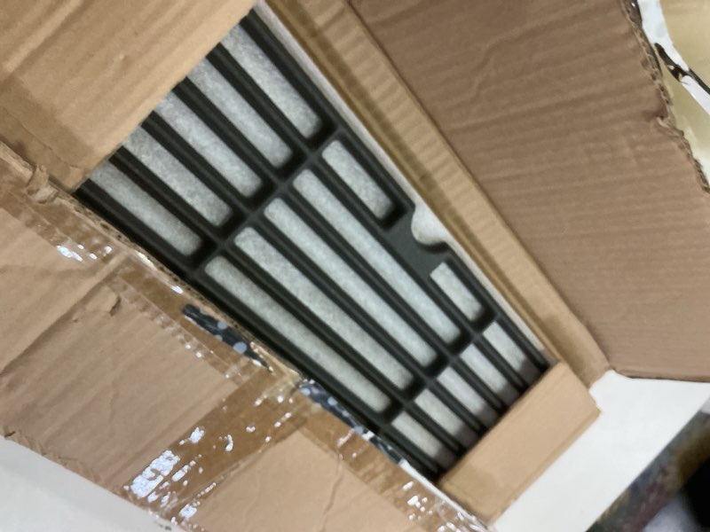 Condition photo showing Good Condition for Cast Iron Grill Grates for Charbroil 463633316 463672416 463642116 463250212 463672016 463672216, Cooking Grate for G460-0500-W1 G309-0019-W2 463631410 463251414 463672019 463672219 463645015 16 15/16" x 16 5/8" total