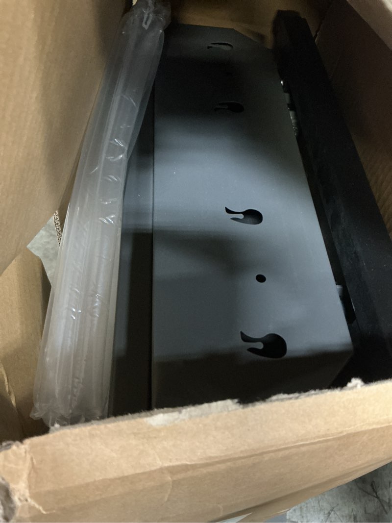 Condition photo showing New/Like New for Dual-purpose Outdoor BBQ Charcoal Grill with Side Table, Foldable Cart Table with Wheels for Outdoor Backyard, Patio and Parties (Dustproof Gray)