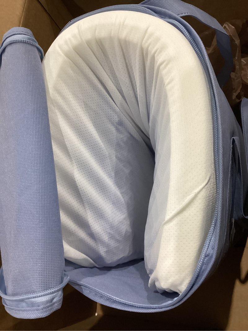 Condition photo showing Good Condition for Berklan Pillow for Sleeping with Adjustable Booster 100% Elastic Grid Ergonomic Supportive Neck Oversized Pillow for Hot Sleepers Adjustable Pillow