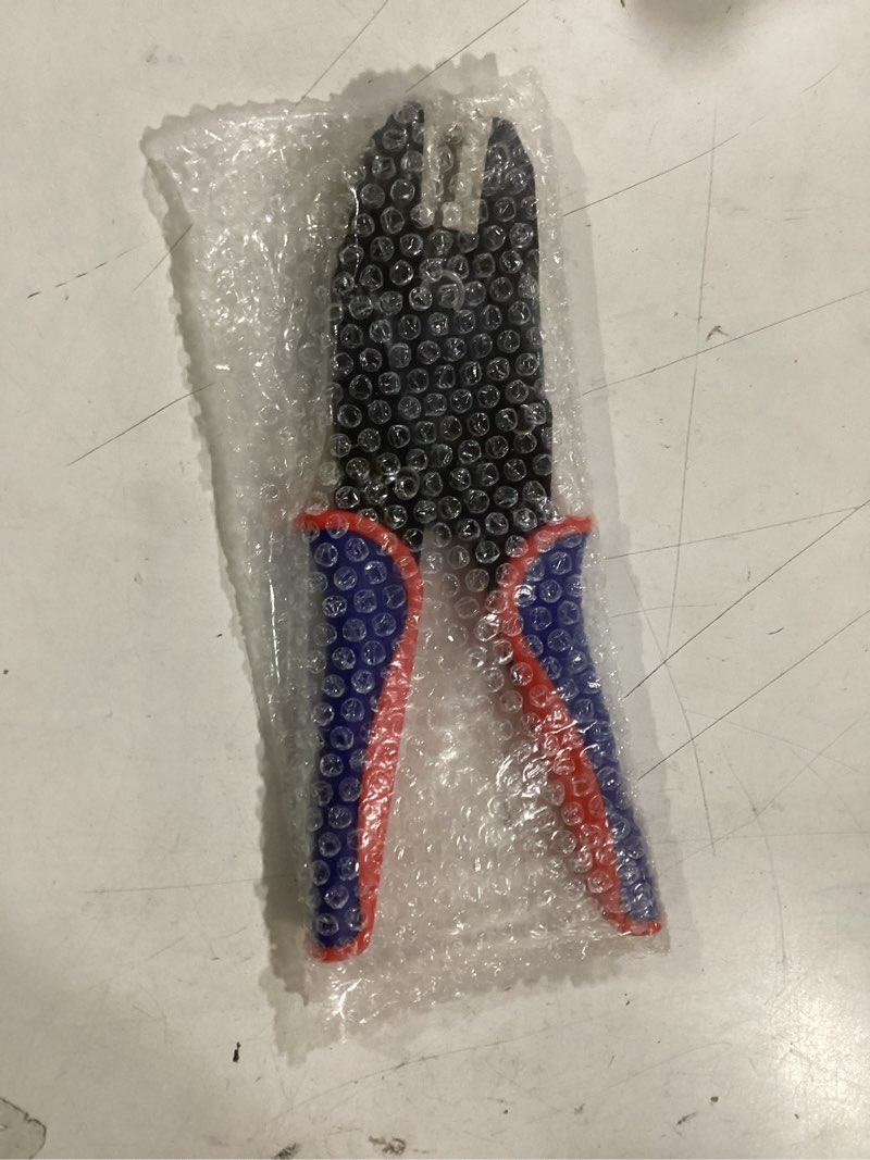 Condition photo showing New/Like New for HKS Crimping Tool for Insulated Flag Terminals - Ratcheting Wire Crimpers - AWG 22-14 (0.5-2.5mm²) - Ratchet Terminal Crimper - Electrical Crimping Tool For Flag Terminals (AWG 22-14)