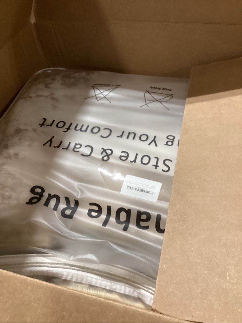 Condition photo showing Good Condition for IOHOUZE Abstract Area Rugs 9x12 Ft Washable Large Rugs for Living Room, Non Slip Dining Room Rug, Printed Faux Wool Rugs for Bedroom, Floor Carpet for Office Nursery Playroom, Beige Brown 9' x 12' (Rectangular) Gold/Yellow/Brown/Beige/White