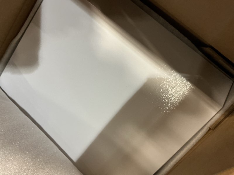 Condition photo showing Good Condition for steel planter box-36"x15"x15"-large rectangular planter-outdoor indoor-white matel planter box heavy duty commercial residential for patio porch deck home backyard