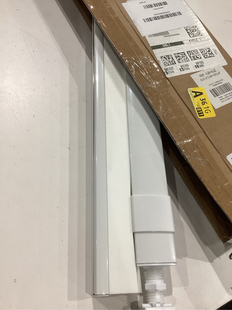 Condition photo showing Good Condition for lazblinds no tools no drill cordless cellular shades, light filtering honeycomb shades for home, thermal insulation blinds for windows, 20" w x 48" h, white light filtering-white 20" w x 48" h