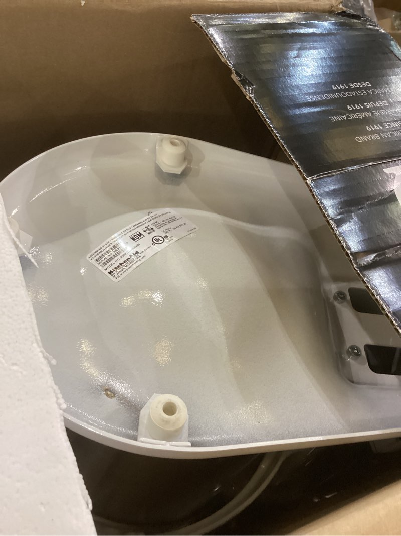 Condition photo showing As Is for KitchenAid® 7 Quart Bowl-Lift Stand Mixer, White