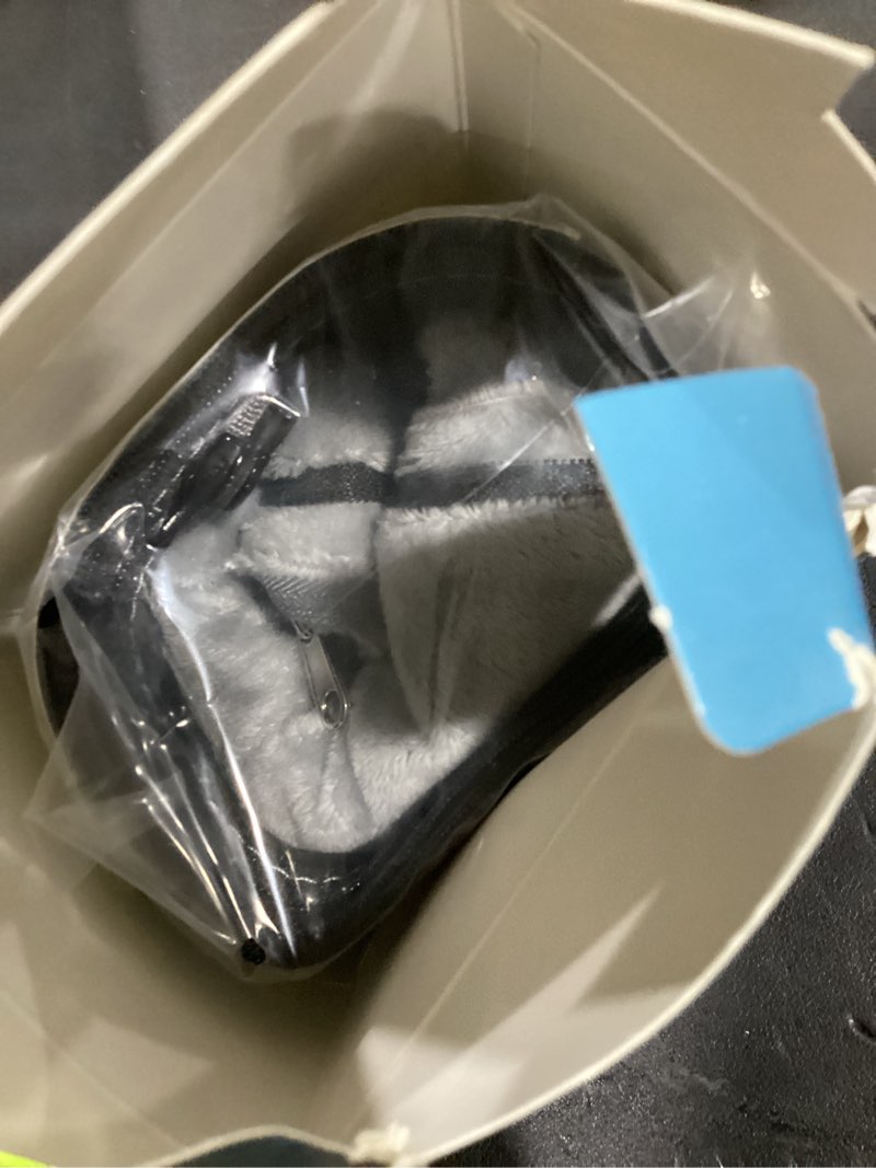 Condition photo showing New/Like New for barkless dog cone, inflatable dog cone after surgery for small medium breeds, soft surgery collar with enhanced anti-licking guard shield for pets, patented protective donut collar grey m (neck: 8"-11")