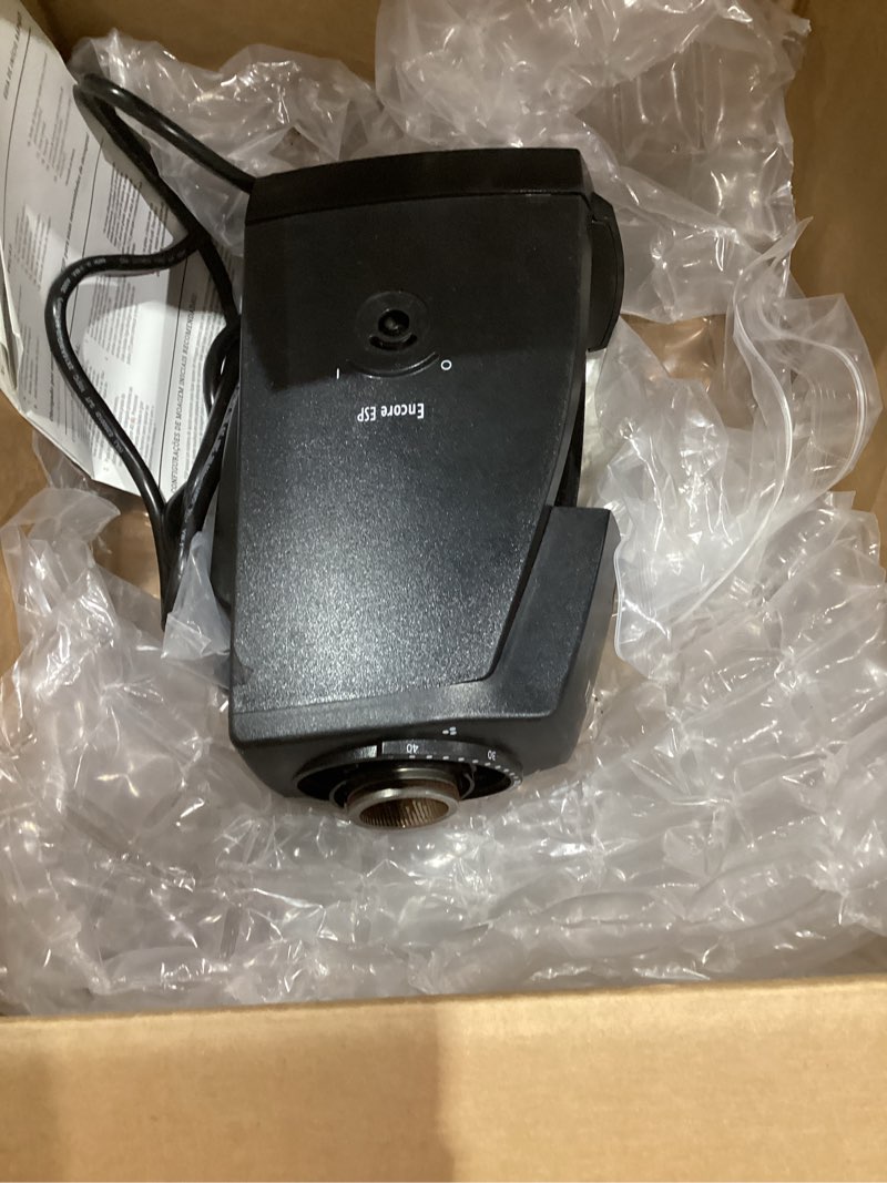Condition photo showing As Is for baratza encore esp coffee grinder zcg495blk, black 14.5cm x 14.5cm x 33.5cm black