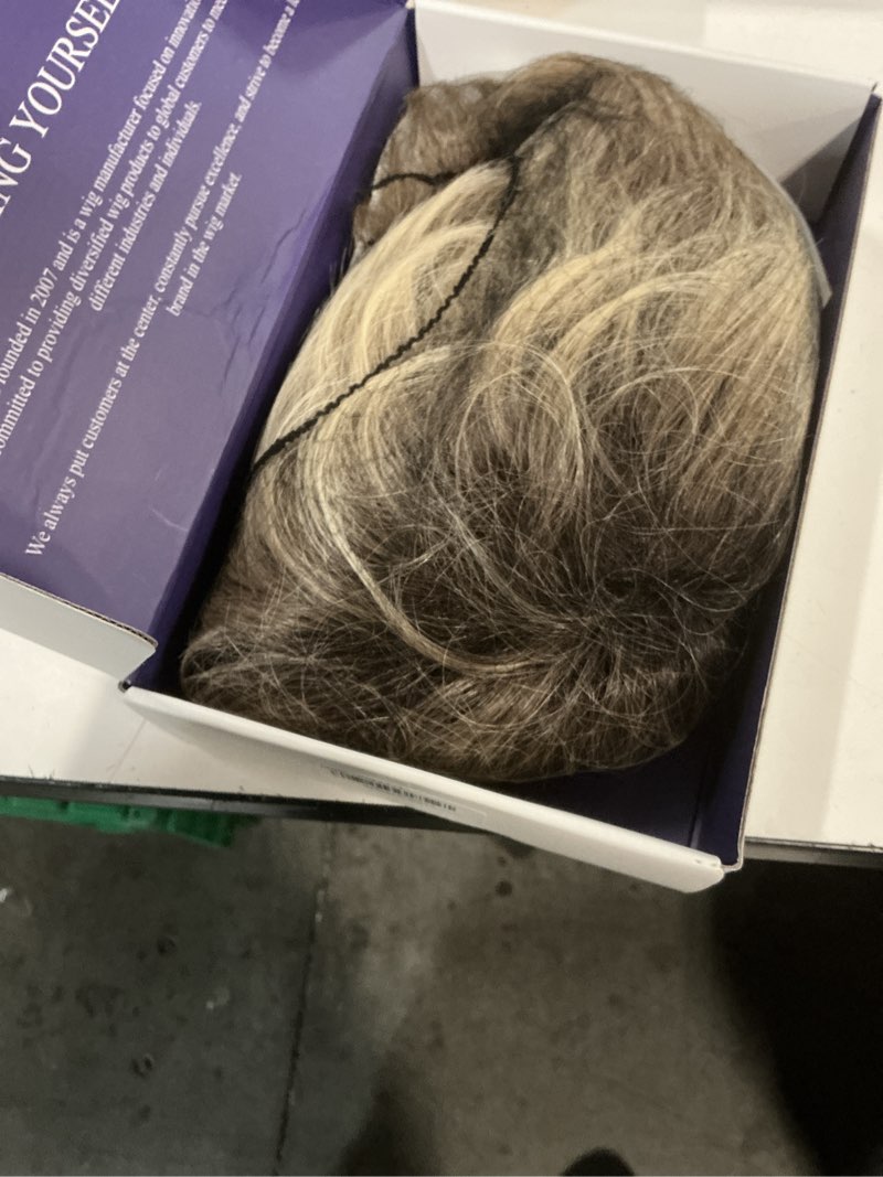 Condition photo showing New/Like New for haircube ombre blonde pixie cut wigs natural short blonde wigs dark root blonde wigs for women
