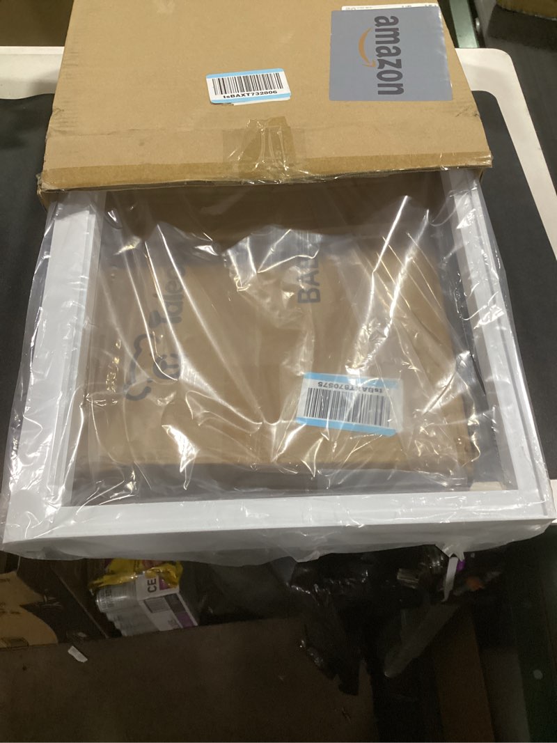 Condition photo showing Good Condition for W10508993 Crisper Cover Frame (no glass) Compatible with whirlpool, kenmore, maytag, amana, kitchenAid refrigerator etc. Shelf Frame W10275293 Replace 2206096, 2209698, 2217123, AP5644252, PS4082908