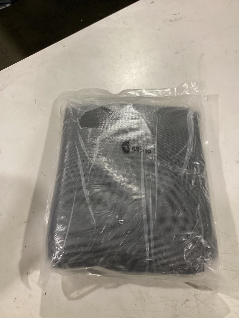 Condition photo showing New/Like New for gilprop 6 foot open back fitted tablecloth 72 x 30 x 30 inch rectangle table fitted table cloth polyester vendor cover for craft show display wedding parties(black) 72 x 30 x 30 inch black 2