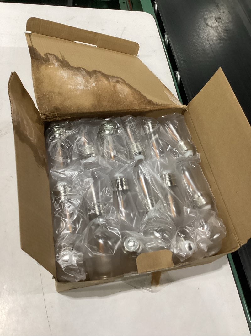 Condition photo showing Good Condition for s14 replacement led light bulbs, shatterproof & waterproof 2w s14 edison led bulbs, outdoor string lights, e26 base patio lights, warm white 2200k plastic 150ml non-dimmable 15 pack 2w 15pack