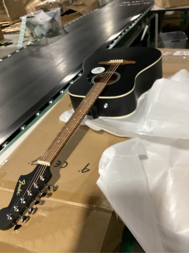 Condition photo showing Good Condition for fender california debut redondo series acoustic guitar, beginner guitar, 2-year warranty, black