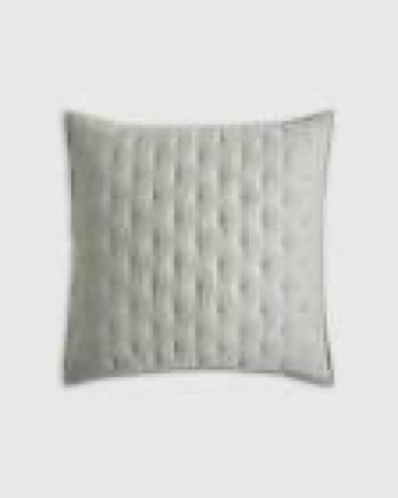 bamboo dream quilted euro sham, euro, eucalyptus