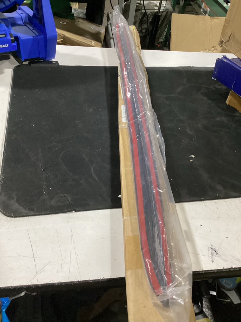 Condition photo showing As Is for blackened hood trim for 2024-2026 2027 toyota land cruiser 250 1958