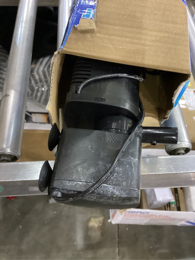 Aquarium Filter U-Very Suitable for 75-300 Gallon Tank, 500GPH Fish Tank Filters for Green Control, 