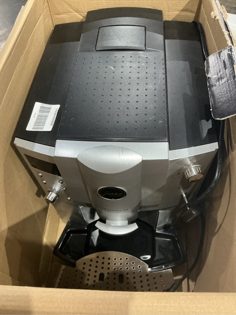 Condition photo showing As Is for jura e6 platinum 15465