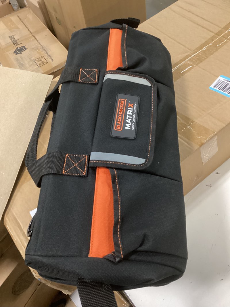 Condition photo showing Good Condition for BLACK & DECKER BDCMTSB MATRIX(TM) STORAGE BAG