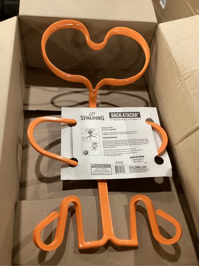 Condition photo showing New/Like New for spalding back atcha ball return training aid orange