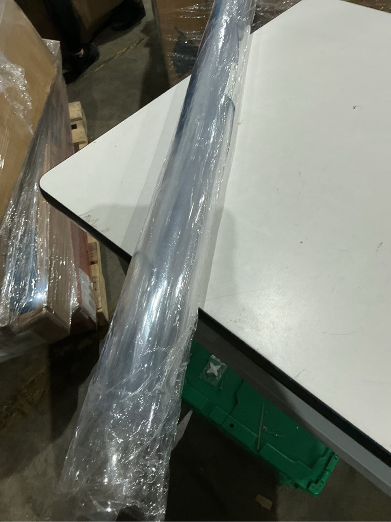 Condition photo showing Good Condition for lovepads clear dethick clear table protector, waterproof plastic table cover protector, pvc desk protector mat, vinyl desk cover for desktop, coffee & dining table 16\\\" x 36\\\" (rectangular) clear 1.5mm