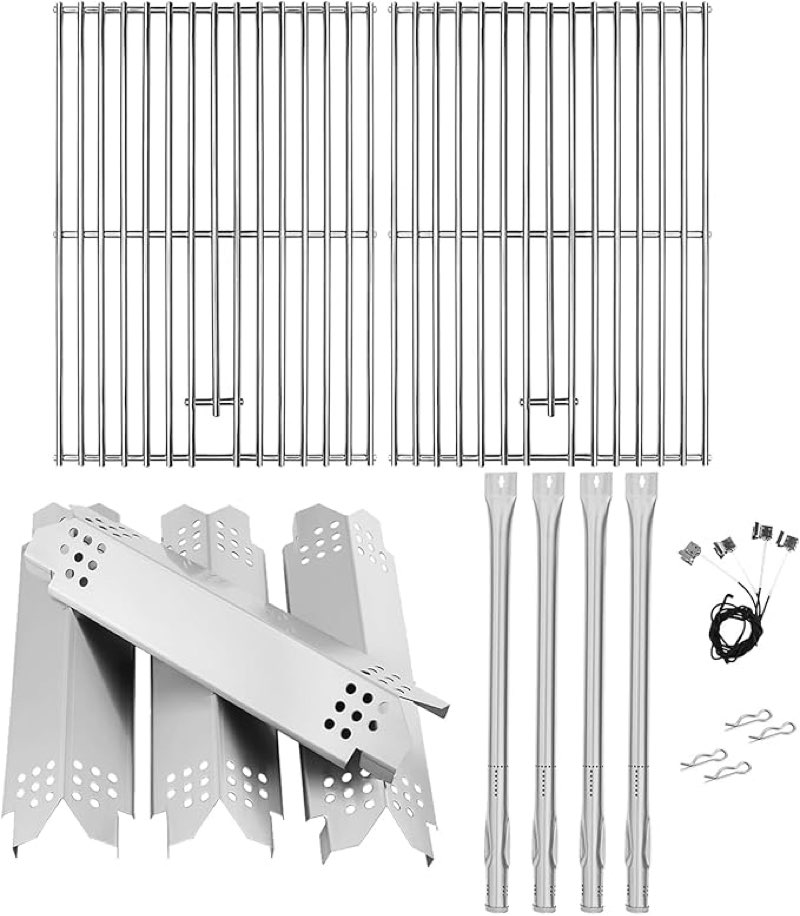grill parts for nexgrill replacement parts 4 burner 720-0925 720-0925pg, stainless cooking grate,hea
