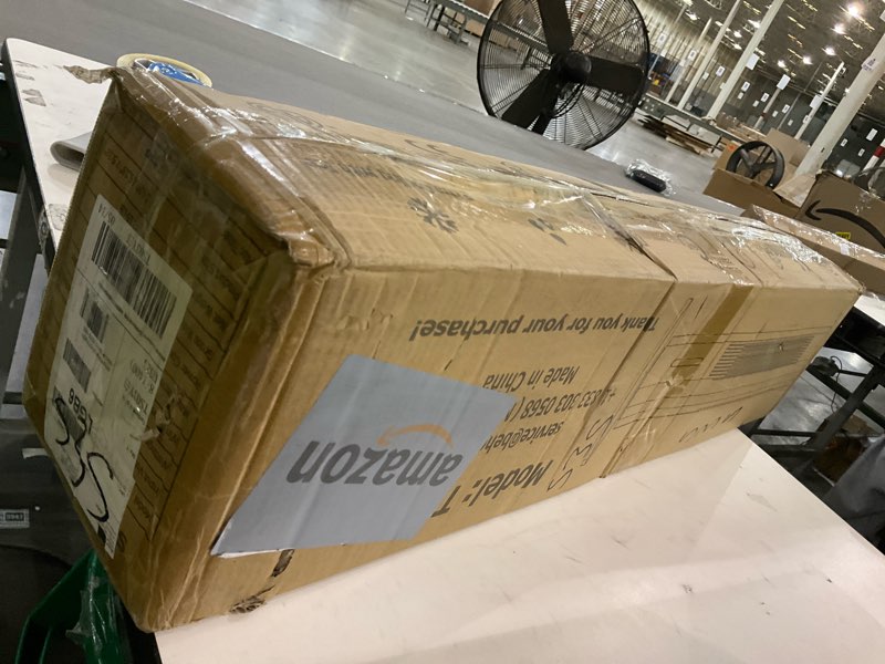 Condition photo showing As Is for Evaporative Air Cooler, 35" Windowless Air Conditioner Portable w/3 Speeds, 25ft Remote, Smart Timer & Water Tank, Portable Air Conditioners No Windows Needed, 90°Oscillating AC Unit for Room