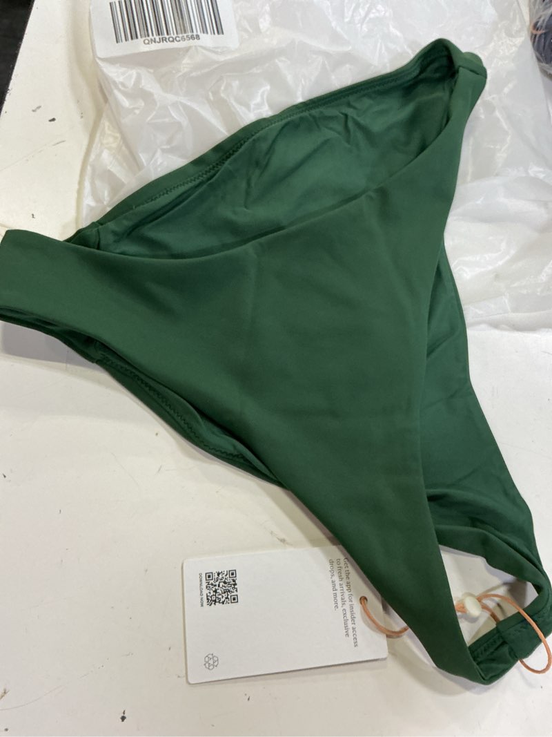 Condition photo showing Good Condition for italian low-rise bikini bottom, s, palm