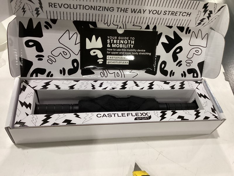 Condition photo showing New/Like New for CastleFlexx Mobility and Full Body Strengthening Device Standard 5'0 - 5'8 Black