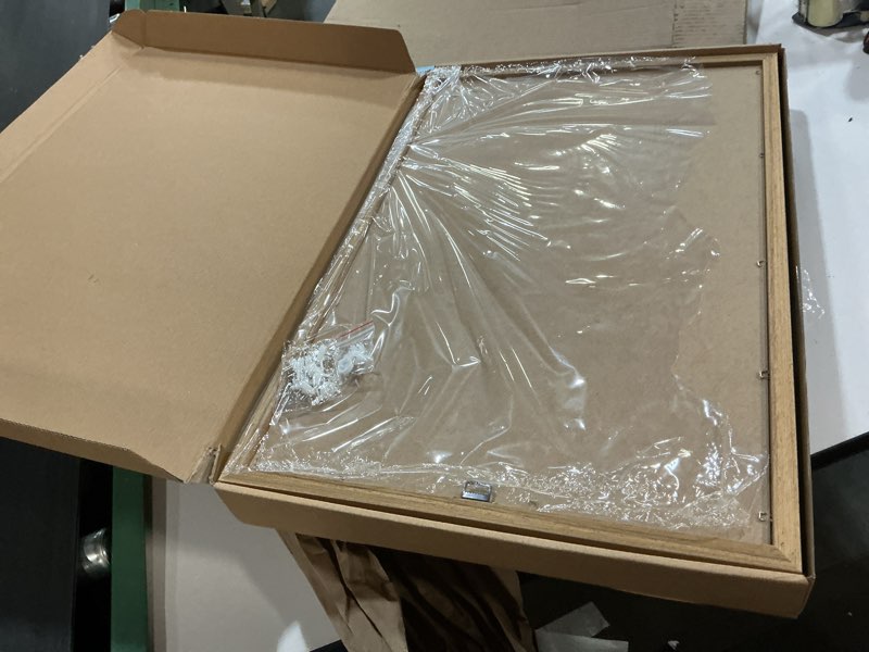 Condition photo showing New/Like New for Framed Vintage Wildflower Canvas Wall Art Floral Set of 3 Country Farmhouse Watercolor Flowers Prints Rustic Wood Frame Botanical Artwork Poster for Bedroom Living Room Girls Room Decoration 12" x 16" 16"L x 12"W yellow