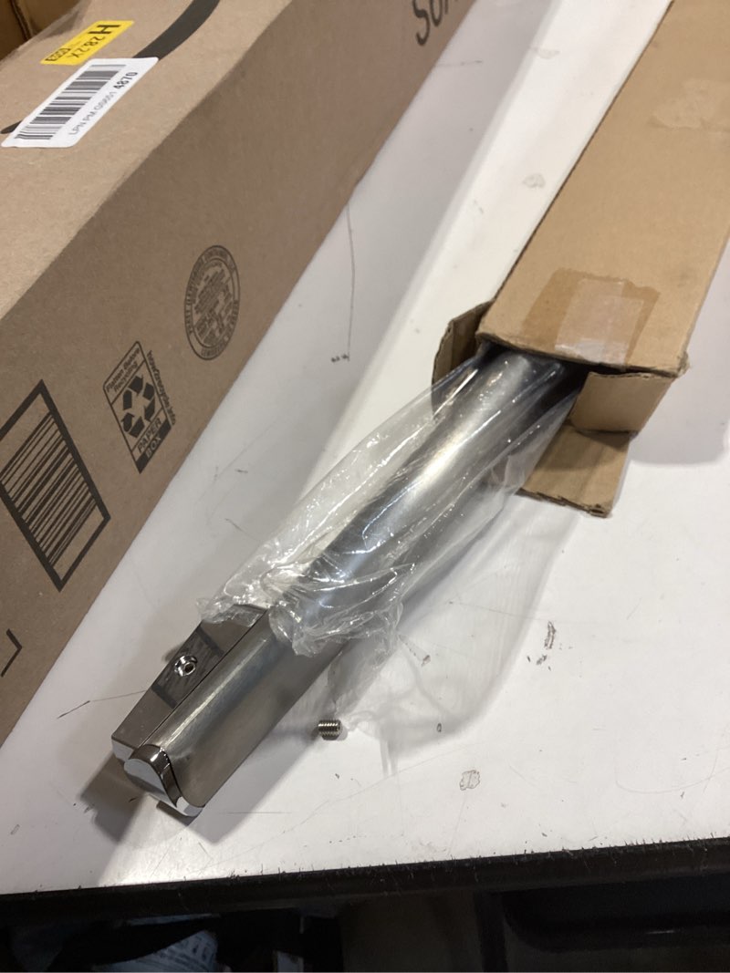 Condition photo showing As Is for upgraded wr12x21070 refrigerator door handle compatible with ge fridge handle replacement gzs23hsebfss dse25jghkcbb gse22eshbss door handles with ge refrigerator door handle screws parts wr12x20441