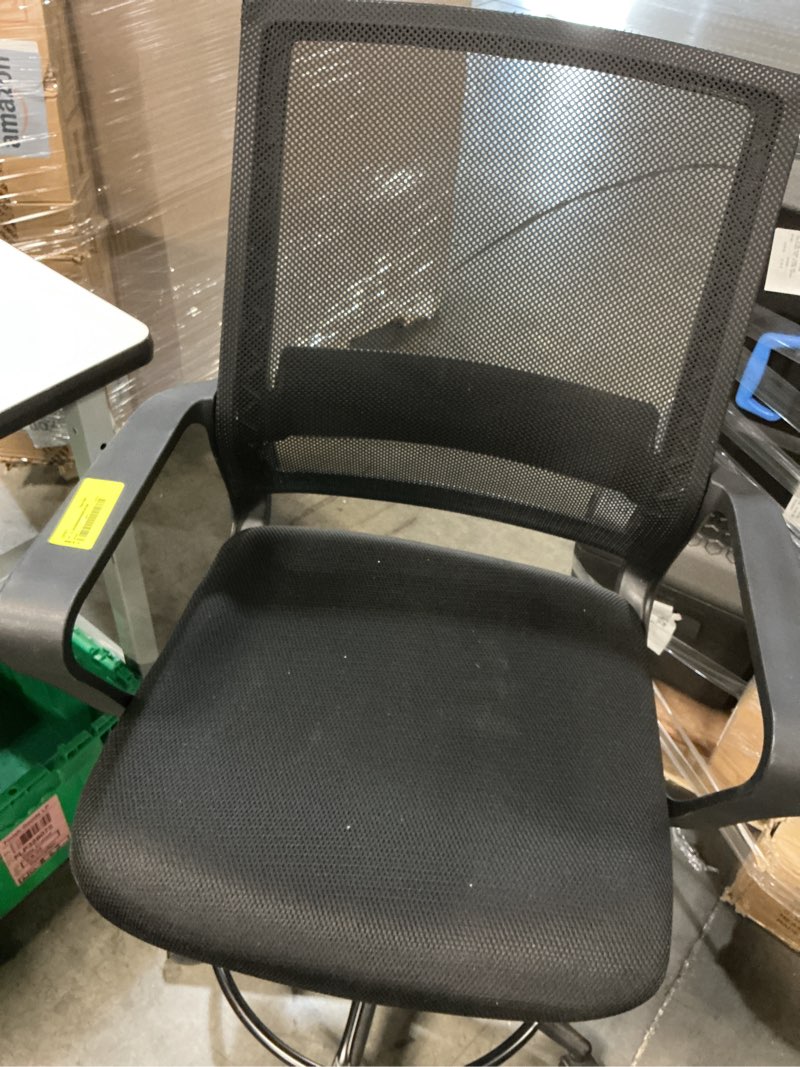 Condition photo showing New/Like New for tall office chair adjustable computer chair with lumbar support arms footrest task desk chair swivel rolling mesh