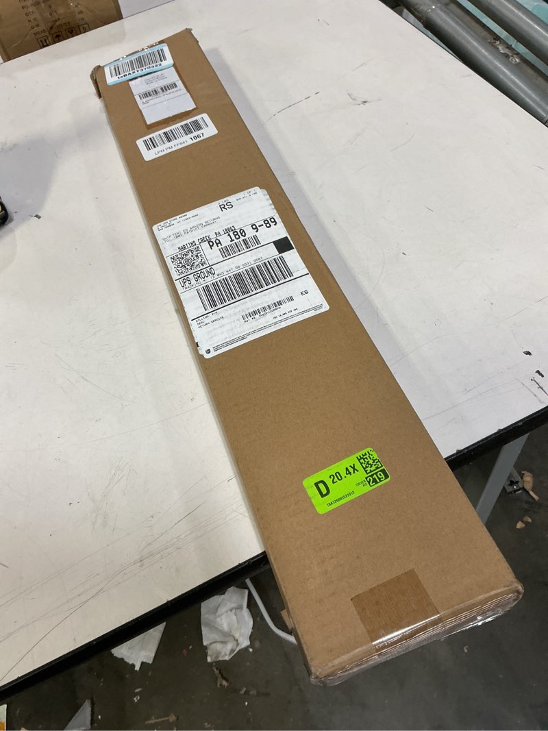 Condition photo showing New/Like New for No Drill Cellular Shades for Indoor Windows, Thermal Insulating & Noise Reducing Honeycomb Blinds, Cordless Free Stop Blinds Light Filtering, White, 25" W x 64" H 25"W x 64"H White(light Filtering)