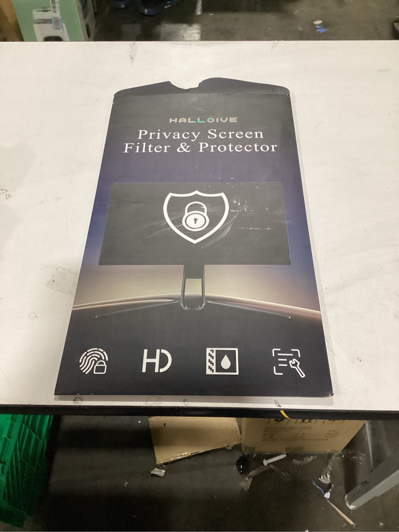 Condition photo showing As Is for [2 Pack] 2 Pack Magnetic Hanging Computer Privacy Screen 21.5 Inch for 16:9 Widescreen Monitor, Removable Privacy Screen Anti Glare Blue Light Computer Screen Privacy Shield, Anti-Scratch 2 Pack Magnetic Hanging 21.5 Inch for 16:9 2 Pack Magnetic Hanging