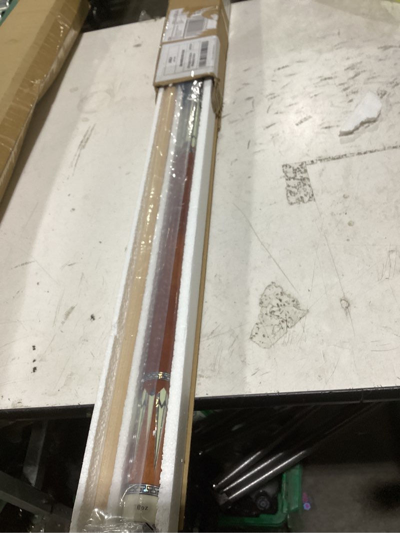 Condition photo showing Good Condition for homeseason pool cue stick 58inch 18oz-21oz 12.5mm tip professional billiard canadian maple wood 2-piece combination cues sticks 20oz