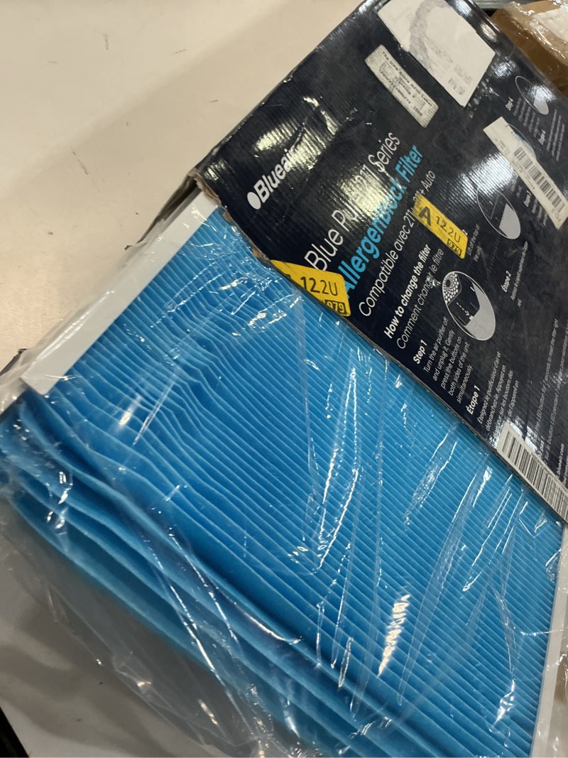 Condition photo showing Good Condition for blueair blue pure 211+ series allergenblock filter, genuine replacement, blueair allergies, pet dander, pollen, dust, blue pure 211+ series allergenblock filter fits blueair 211+ and 211+ auto 211 series allergenblock filter