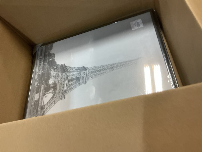 Condition photo showing New/Like New for upsimples 16x20 picture frame black 3 pack, scratch-proof poster frames 16 x 20 for photo gallery - slide-in strips, horizontal or vertical wall mounting black 16x20