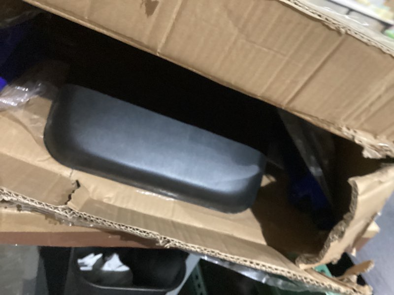 Condition photo showing As Is for Medline Aluminum Rollator Walker with Seat, Blue, 250 lb. Weight Capacity, Lightweight, 6” Wheels, Foldable, Adjustable Handles, Rolling Walker for Seniors