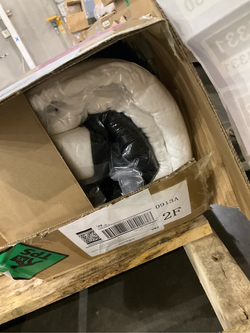 Condition photo showing As Is for full size mattress 12 inch hybrid full mattress in a box, memory foam and individual pocket springs for pressure relief, medium firm, certipur-us certified, fiberglass-free 12 inch full