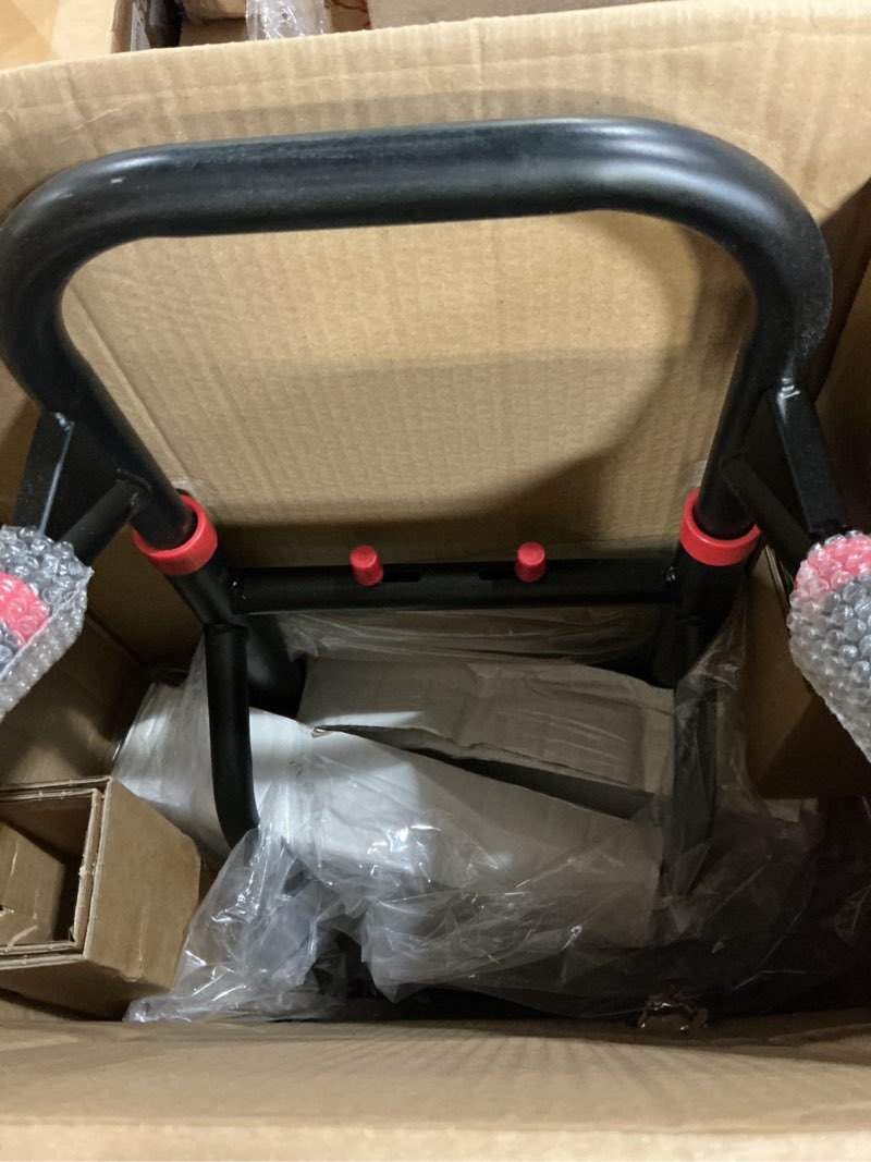 Condition photo showing Good Condition for stair climbing hand truck 440lb?heavy duty dolly cart for stairs?thickened upgraded steel tube folding stair climbing trolley with six wheels and telescoping handle red+black
