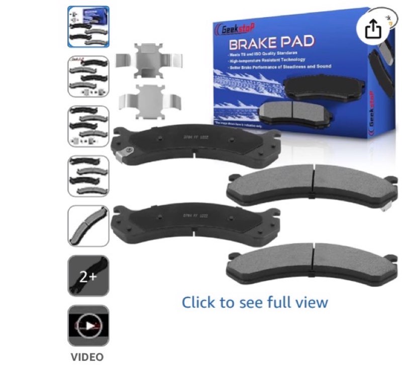 TAIROD D784 Front Ceramic Brake Pads Sets Fit For Cadillac,For Chevy,For GMC,For Hummer