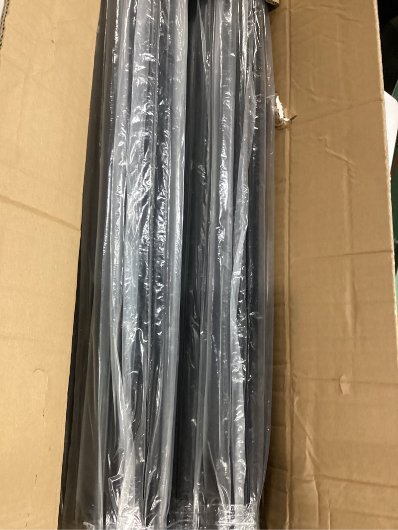 Condition photo showing Good Condition for 32"-100pack aluminum deck balusters hollow round deck railing spindles matte coated black for wood and composite deck indoor outdoor 32" 100