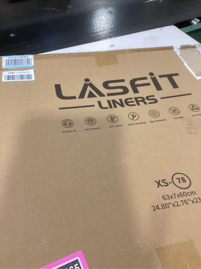 Condition photo showing New/Like New for Similar product LASFIT Floor Mats and Cargo Liner for Ford Escape Gasoline 2020-2025(NOT for Hybrid Models) All Weather Protector TPE Custom Fit Car Floor Liners, 1st & 2nd Row & Trunk Set, 4PCS Black 7) 2020-2025 | Ford Escape Gasoline| Combo Set