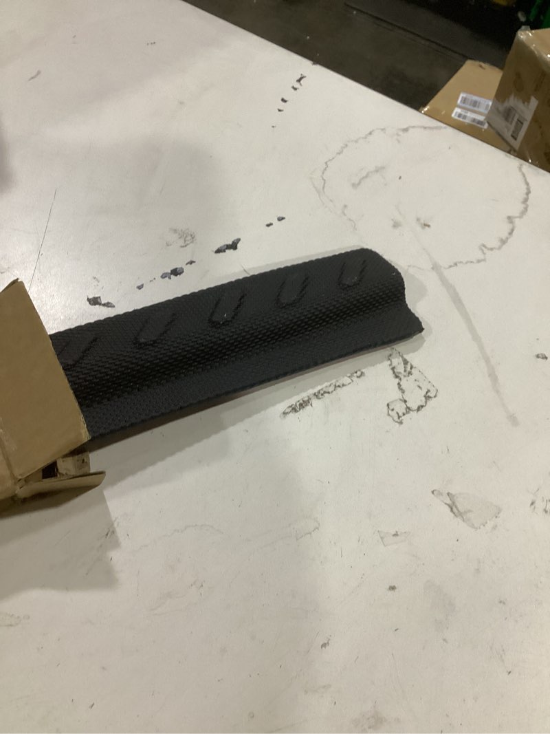 Condition photo showing As Is for exterior door sill protector compatible with 2019-2026 chevy silverado gmc sierra 1500 door sill guard replacement for 2019-2026 chevy silverado accessories compatible with 19-26 silverado sierra 1500(ext)