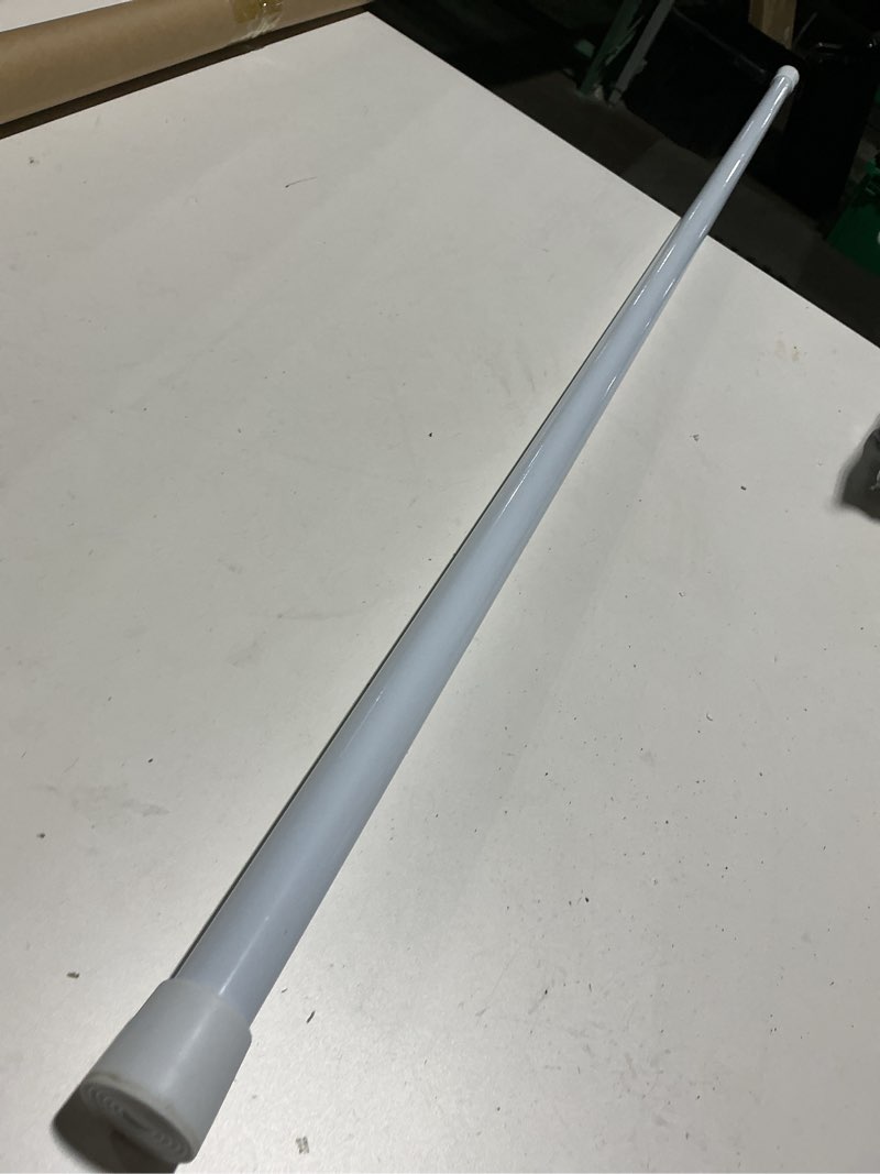 Condition photo showing item condition for White Steel Tension Curtain Rod