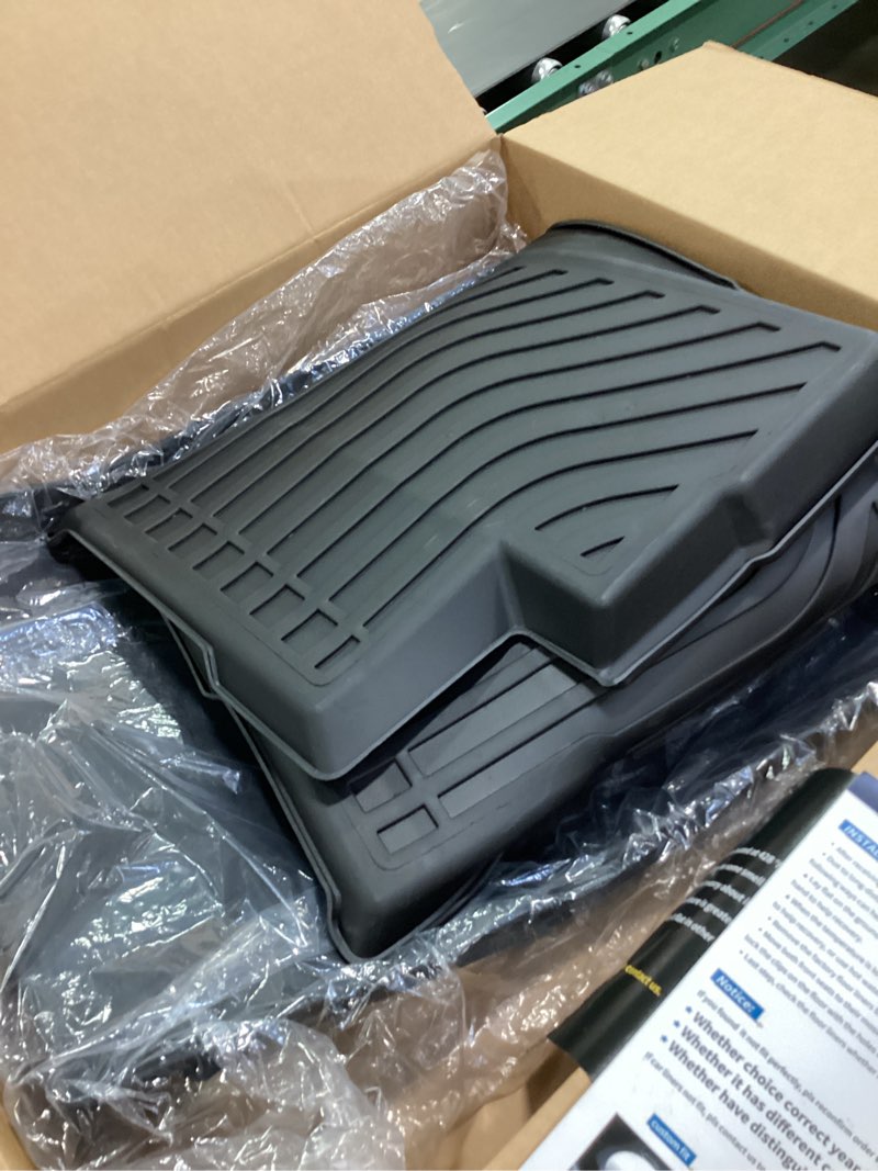 Condition photo showing As Is for (Similar, incomplete)Auxko All Weather Floor Mats Fit for Kia Sorento Gasoline(6/7 Seat) 2021-2025 2026 TPE Liner Sorento 2021-2025 2026 Accessories Set All Season Odorless Anti-Slip Floor Mats sorento gasoline|2021-2025|floor mats