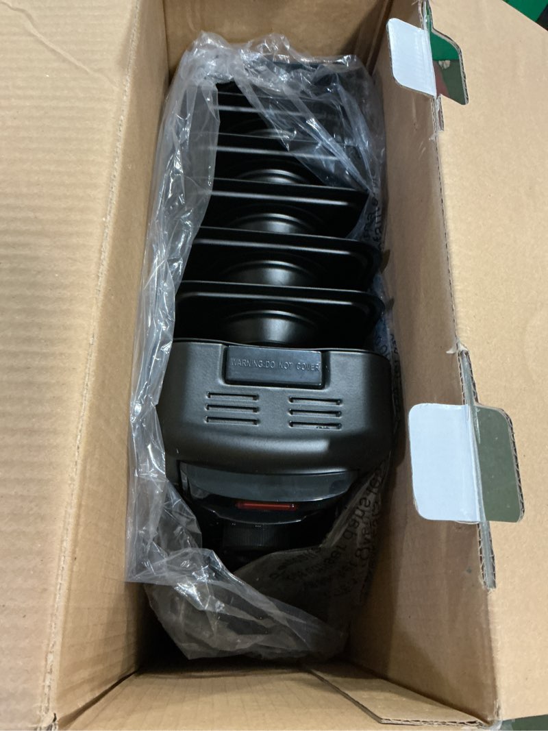 Condition photo showing As Is for Utilitech 1500 -Watt Oil-filled radiant Utility Indoor Electric Space Heater with