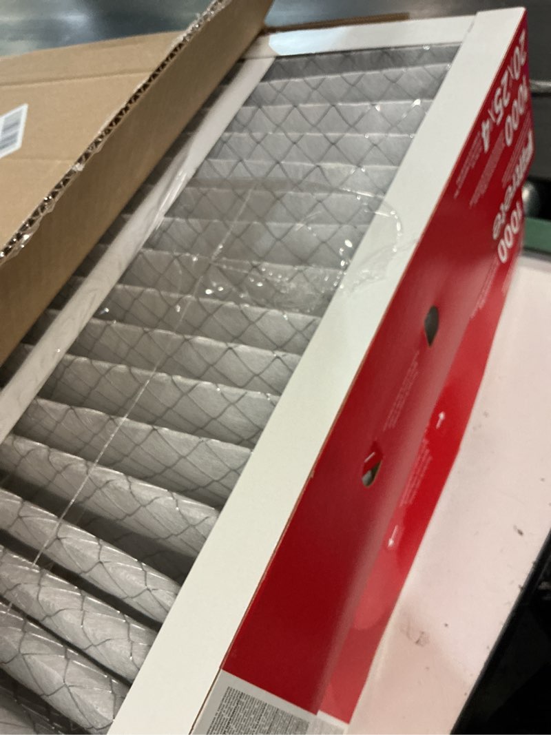 Condition photo showing Good Condition for filtrete 20x25x4 air filter merv 11, mpr 1000 micro allergen defense 2-pack, fits honeywell & aprilaire, ac furnace hvac filters for home, pleated electrostatic (actual size 19.88 x 24.63 x 4.31 in)