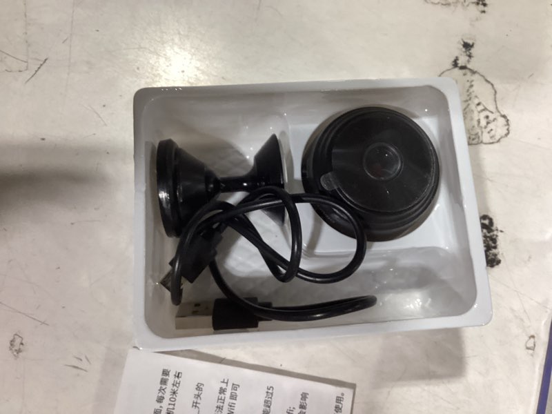 Condition photo showing New/Like New for only 0.9 inch hidden camera with audio/video mini small spy cameras home indoor use cam night vision motion detection baby monitor wireless outdoor nanny espias ocultas wifi security secret (1920p)