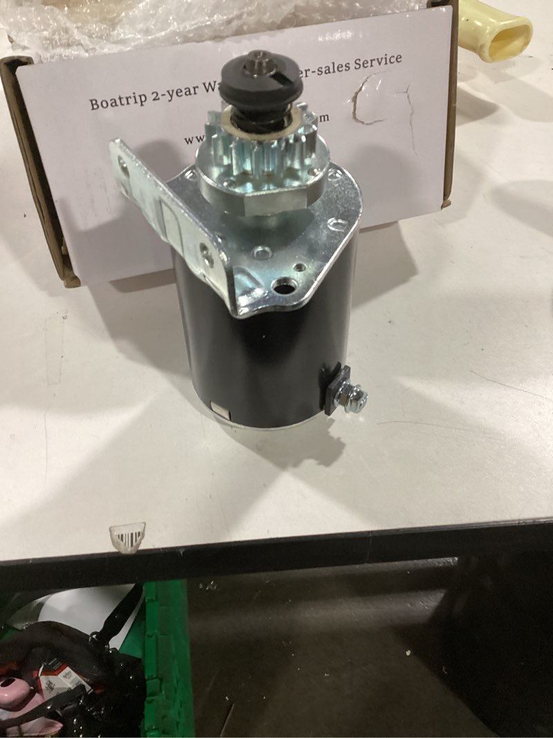 Boatrip 5777 Steel Gear Starter Motor Replacement for Briggs & Stratton 593934 693551 Craftsman John