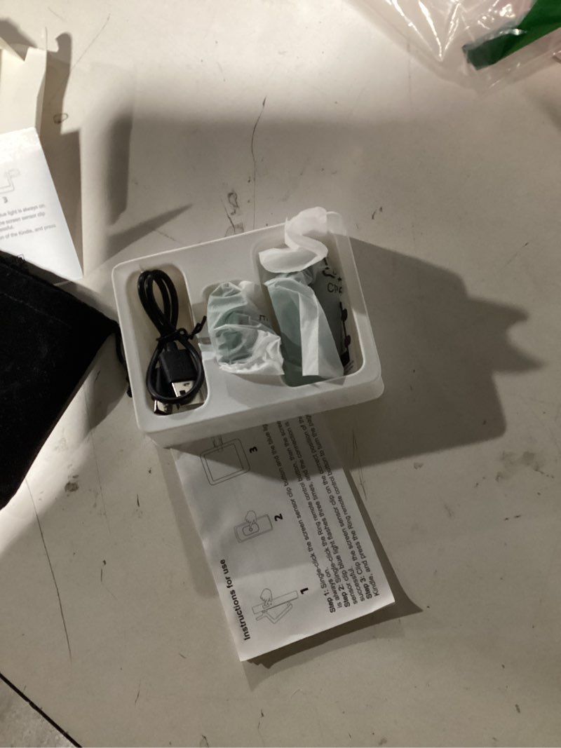 Condition photo showing Good Condition for Page Turner Ring for Kindle,Remote Control for iPhone iPad Android Tablets E-Readers,Clicker Page Turner for Kindle Accessories for Camera Video Record&Shutter Selfie (Green) Green Ring-K1