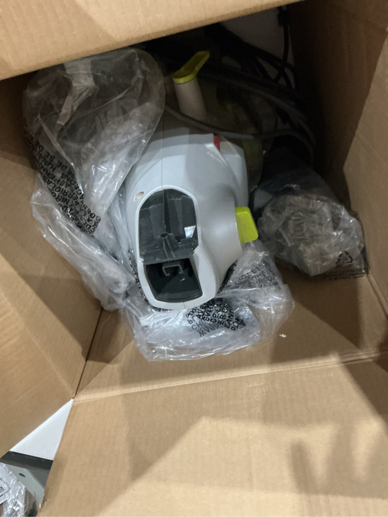 Condition photo showing As Is for hoover floormate deluxe hard floor cleaner machine, lightweight cleaning machine, floor scrubber with spin scrub brushes, wash and dry mode, ideal for hardwood, vinyl, tile, laminate and more